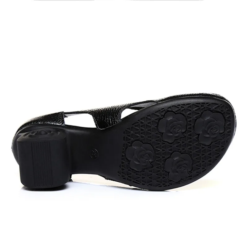 Женские туфли лодочки Gykaeo весенние из натуральной воловьей кожи на высоком