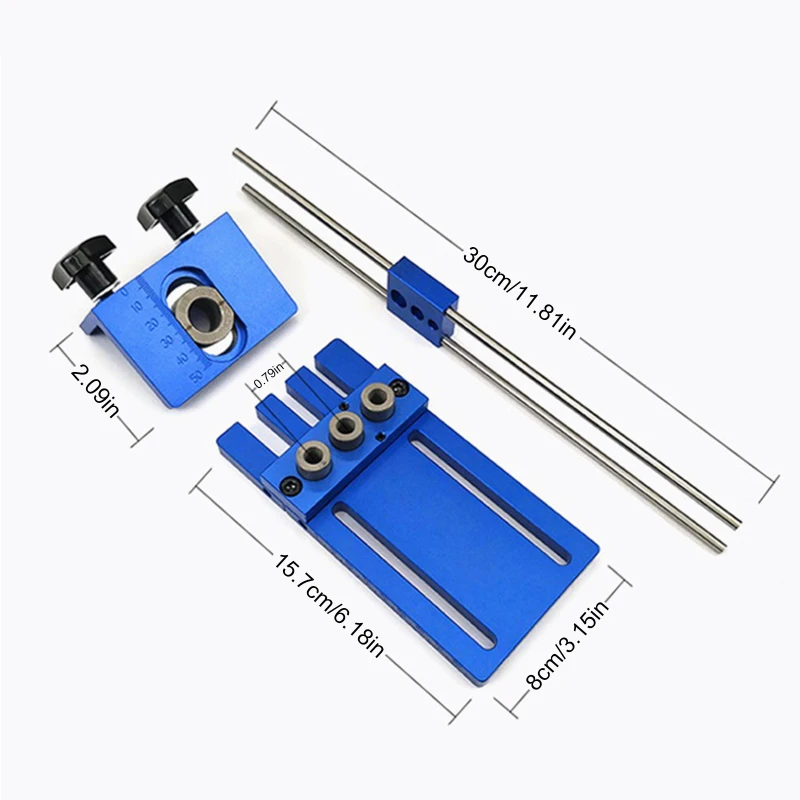 

Pin Fixture Group Drilling Guide Tenon Pocket Punch Positioner Wood Pin Position Gauge Woodworking Tools Furniture Connection