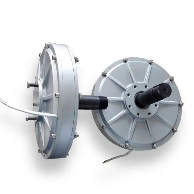 

500W 200rpm Disc Type Generator permanenet magnet low rpm coreless 5w power generator dynamo