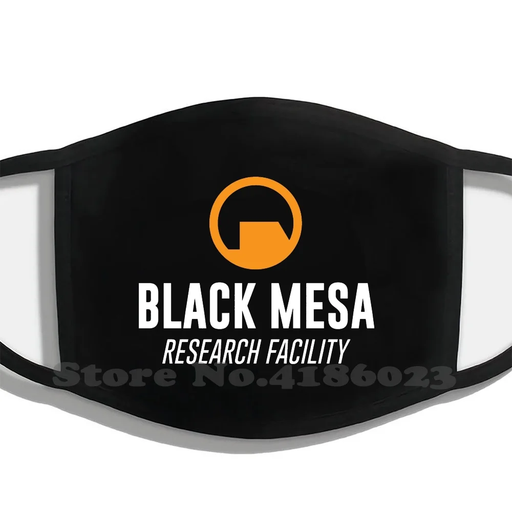 

Black Mesa Research Facility Fashion Funny Mouth Mask Black Mesa Research Facility Black Mesa Half Life Half Life 2 Half Life 3