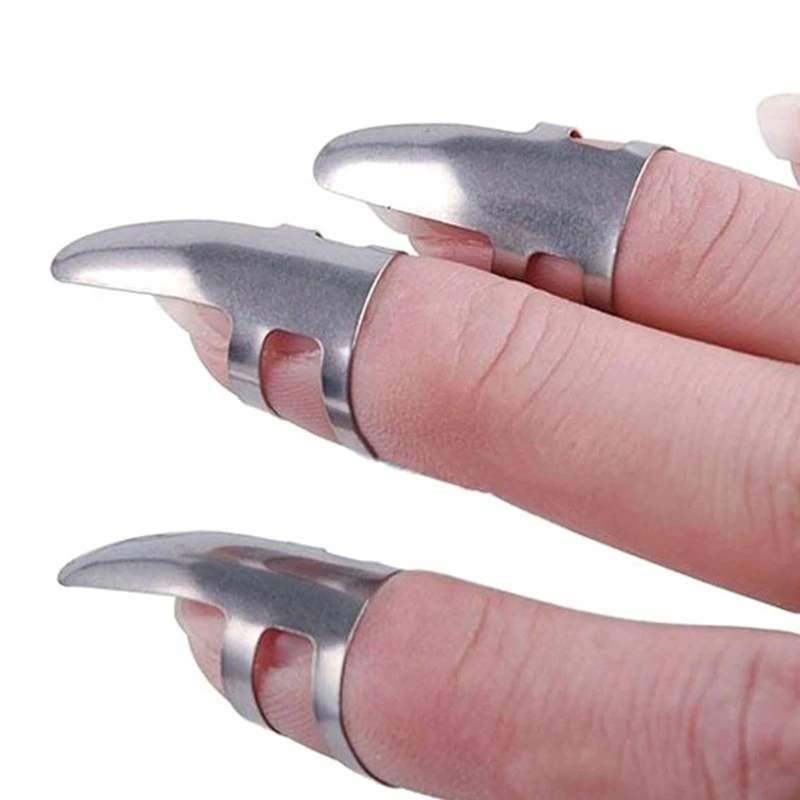 8 шт. гитарный пальцевой Пинцет из нержавеющей стали регулируемый металлический s