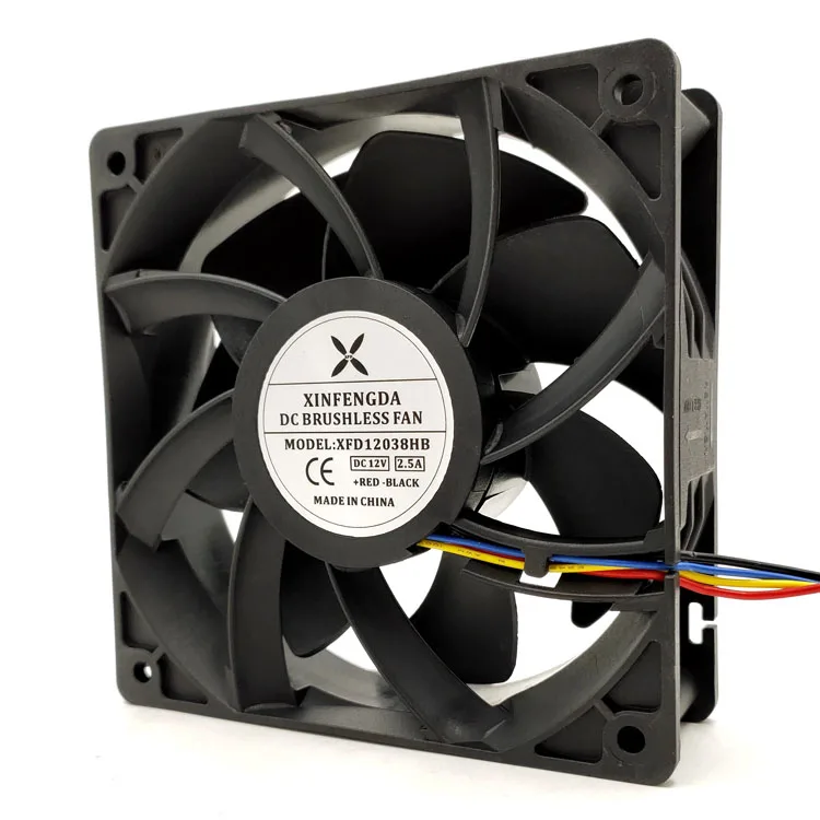 XINFENGDA XFD12038HB 12038 DC 12V 2.5A Max Airflow Rate Pressurized Cooling Fan | Компьютеры и офис