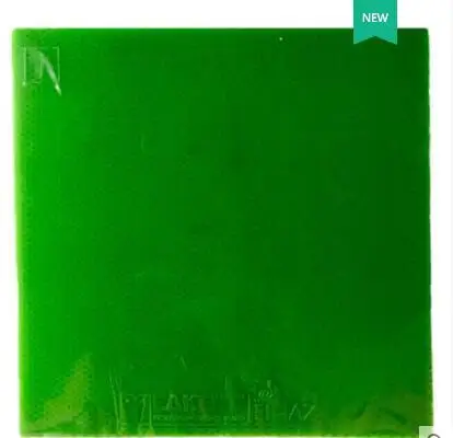 Green Eakent чистый цвет Настольный теннис резиновый с губкой нет допуска от ITTF не-tacky - Цвет: Green