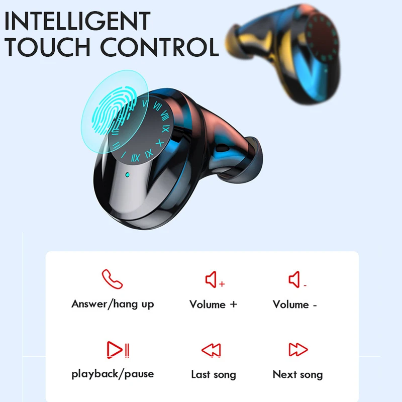 TRER T Pro True Беспроводной наушники Bluetooth 5 0 вкладыши TWS стерео Встроенный микрофон