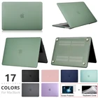 Матовый чехол для ноутбука Macbook Air Pro 13,3 12 11 дюймов A2338 A2337 A2289 A2179, аксессуары для MacBook Pro 15 16 дюймов A1286