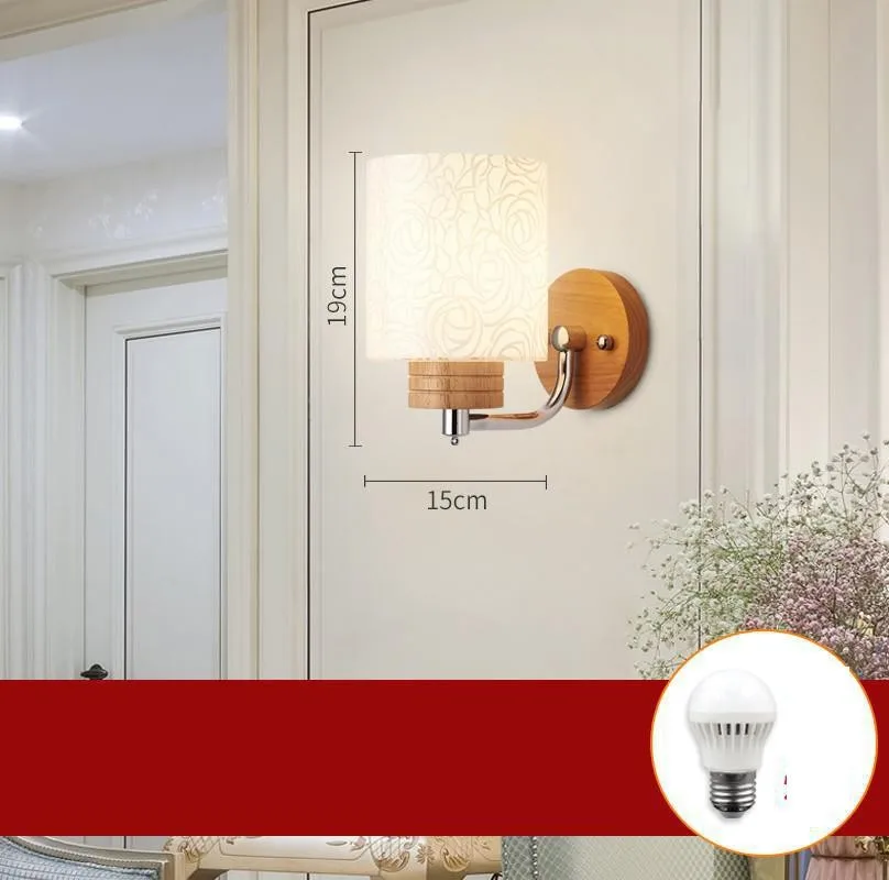 111v ~ 240v стеклянные настенная лампа для дома LED Lamparas De Подсветка салона Ванная