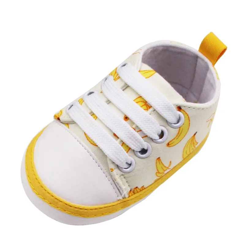 

Baby Shoes Girl Boy Soft Cololrful Crib shoes Anti-slip Baby Canvas shoes sole For Kids to wear 2019
