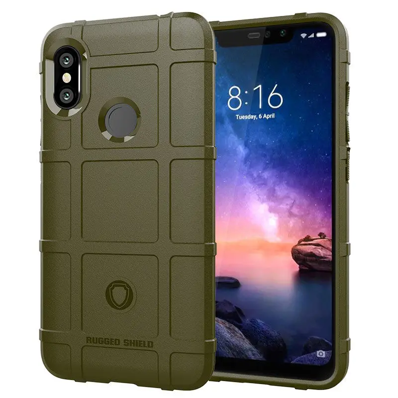 

XiaoMi RedMi Note 6 Case Fashion Frosted non-slip Phone Case Cover For RedMi Note 6 6 Pro Frame Airbag Soft Silicone Back Cover