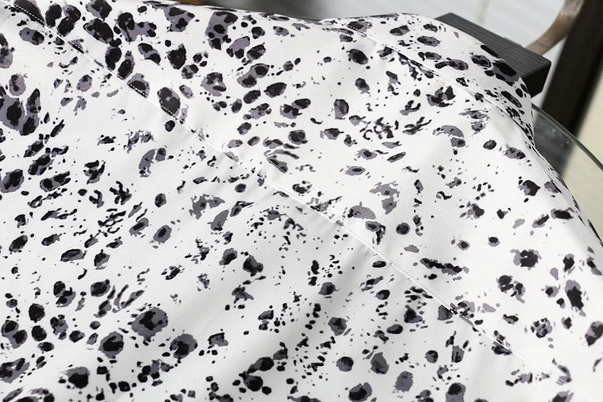 

Fashion New Men's Shirt Lapel Long Sleeve Non-iron Shirt Fashion Fit Printed Shirt Trendy Streetwear Shirt retro clothes 2021