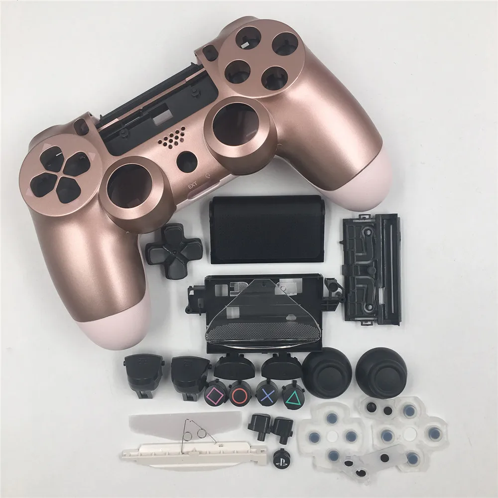 Корпус Оболочка Чехол кнопки Набор сделай сам для Mod Kit Playstation4 PS4 тонкий 4