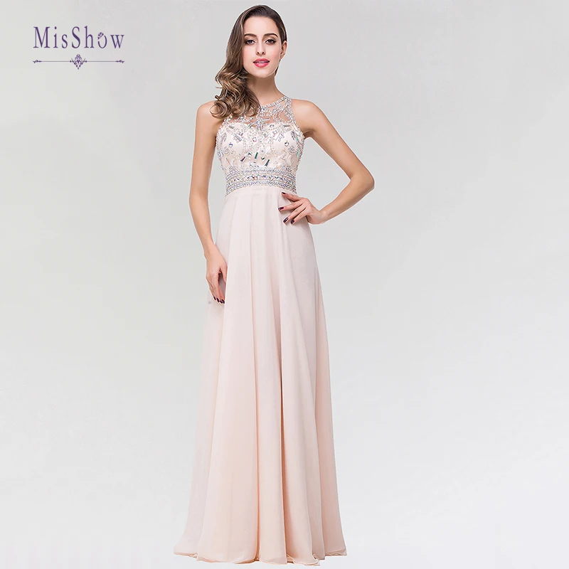 В НАЛИЧИИ Новое поступление элегантные длинные вечерние платья Бисер с