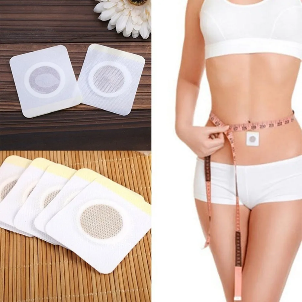 

30pcs Chinese Medicine Weight Loss Navel Sticker Magnetic Slim Detox Adhesive Sheet Fat Burning Slimming Diet Patch Pads
