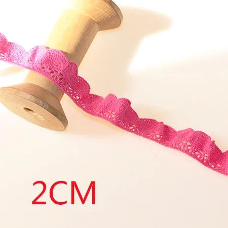 5 ярдов плетеный хлопок кружево отделка для DIY шитье шторы ремесло декоративное 15-2 мм кружевная ткань лента - Цвет: O