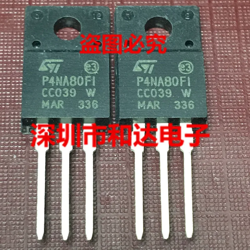 

P4NA80FI STP4NA80FI TO-220F 800V
