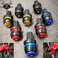 motorcycle fender front falling protector frame slider screw bolt fork caps for yamaha xmax nmax aerox nvx 155 vmax tmax t max