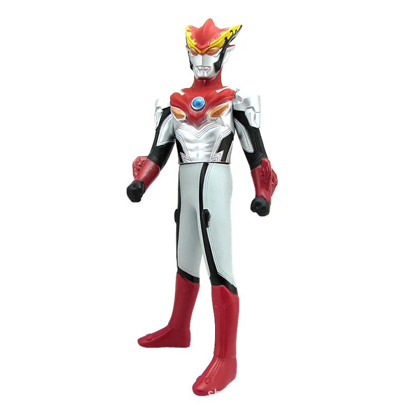31 см Ultraman Belial Zero Geed Tiga Ginga победные милые фигурки коллекция кукол из ПВХ модель игрушки подарки - Цвет: Ultraman Rosso