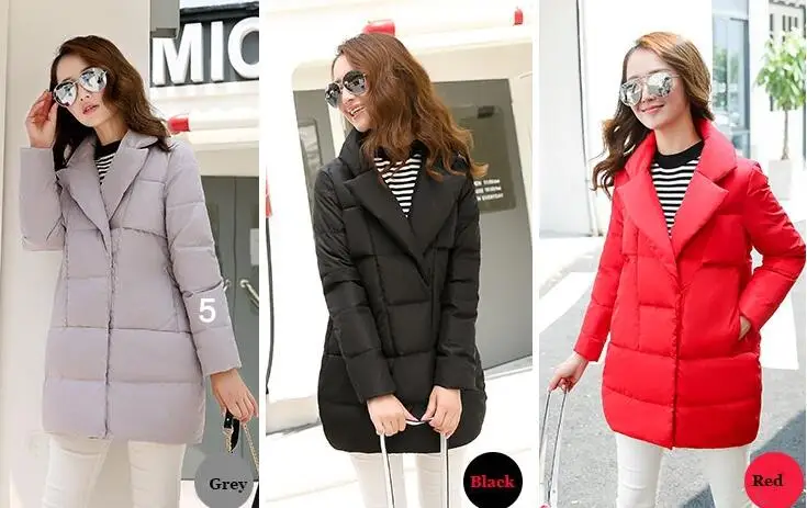 Пуховик женский зимний на белом утином пуху YYJ0002 2020 | Женская одежда