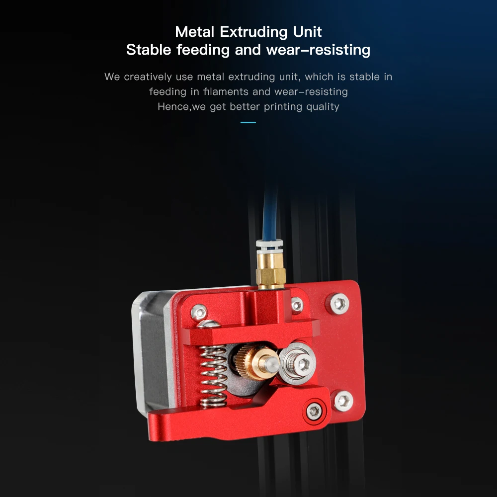 Creality 3D Ender-5 Pro Высокоточный 3d принтер DIY комплект с обновлением Бесшумная материнская плата PTFE трубки металлический экструдер 220*220*300