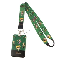 lx630 game keychains accessory mobile phone usb id badge holder keys strap tag neck lanyard birthday gifts