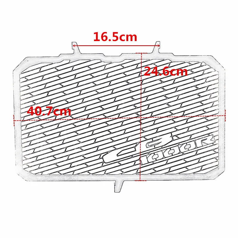 Нержавеющая сталь мотоцикл CB1000R решетка радиатора крышка подходит для HONDA CB 1000 R