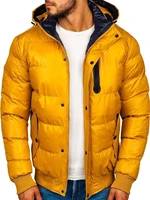mens hooded coat cotton parka jacket casual zipper thick padded coats warm overcoat plus size men parkas windbreaker winter