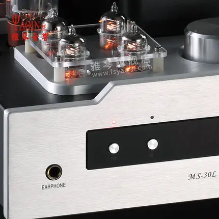 Световой усилитель лампы YAQIN MS-30L EL34 с выходом для наушников | Электроника