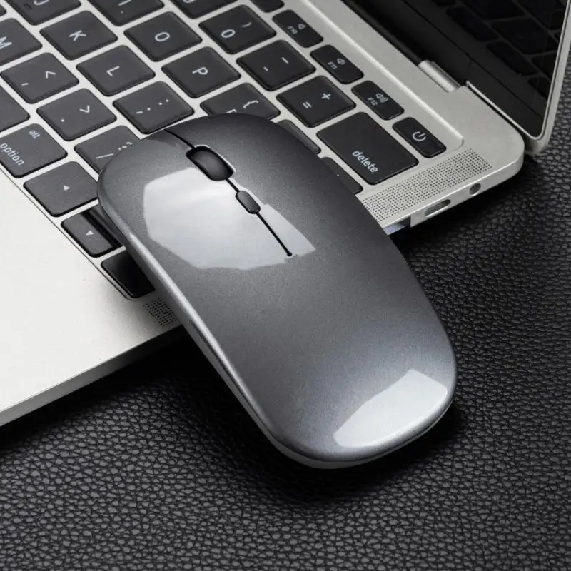 new rechargeable usb optical 2 4g wireless mouse receiver ultra thin slim mouse cordless mice for game computer pc laptop office free global shipping
