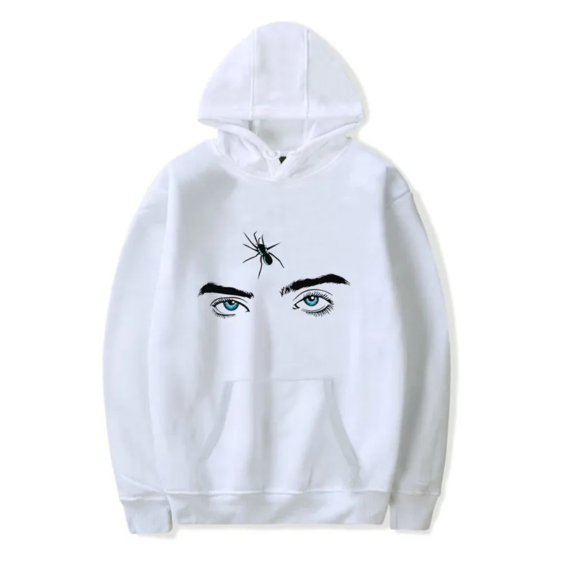 top 8 Billie Eilish с принтом и капюшоном для женщин/мужчин популярная одежда Harajuku Повседневная Горячая Распродажа толстовки Свитшот размера плюс - Цвет: top 8