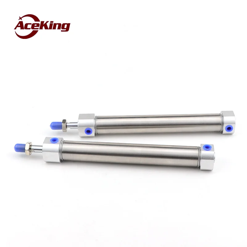 Мини-цилиндр из нержавеющей стали MG20/25/32/40 250/300-25/50/75/100/150/200/300/500 Малый магнитный