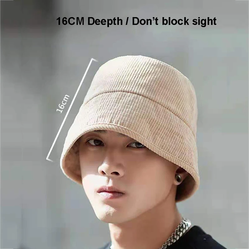 Панама Мужская Вельветовая в стиле хип-хоп шляпа для танцев на улице и плохих