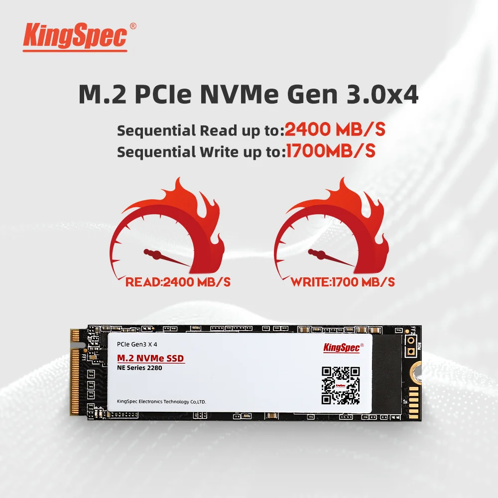 KingSpec M.2 ТБ SSD PCIe M2 NVMe охлаждающий M Key 2280 мм HDD для настольного ноутбука Внутренний