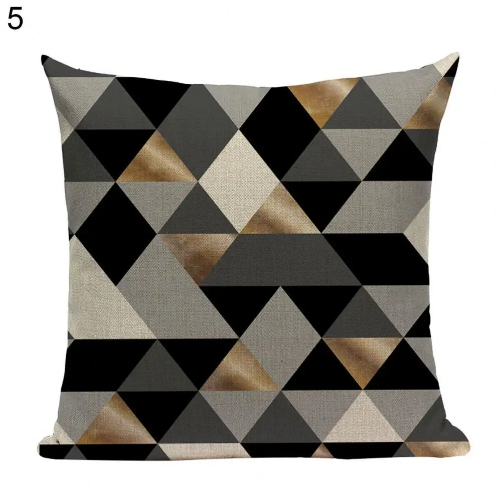 Наволочка из волокна льна для подушки чехол уникальный узор печатный декор