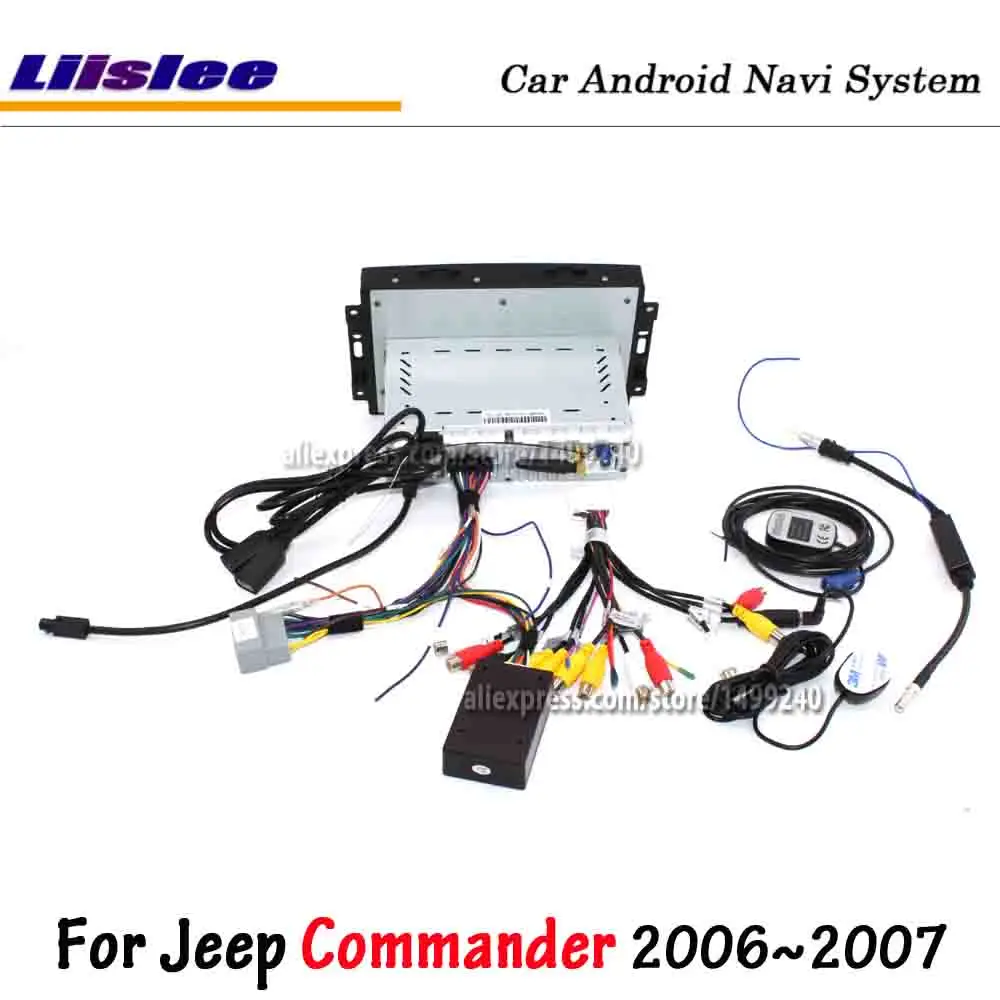 Android 8 0 для Jeep Commander 2006 ~ 2007 автомобильное стерео радио Carplay экран видео GPS-навигация