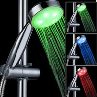 high quality shower head glow light changing home bathroom hotel water faucet shower colorful led 7 colors
