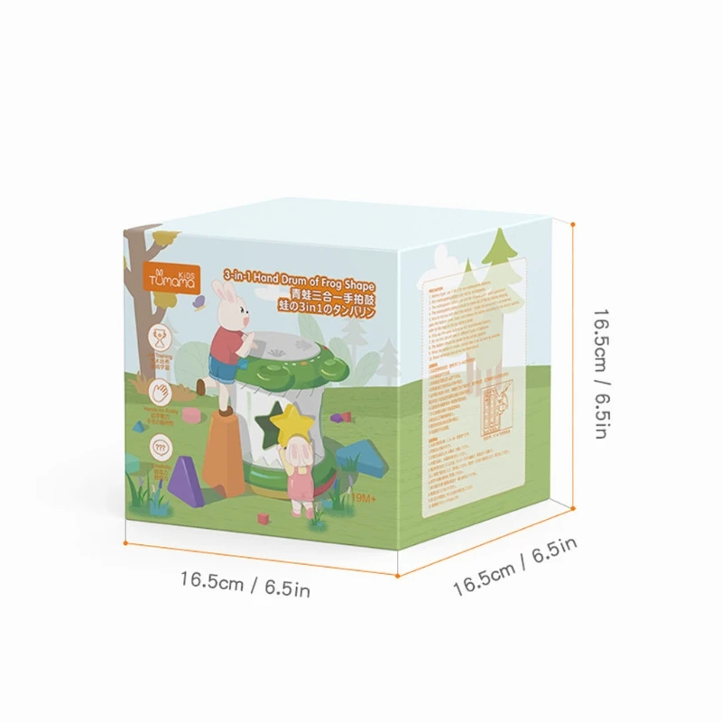 

Musical Baby Drum Toy Beat On Toy Early Learning Toy for Baby Newborn with Light & Music Comfort Instrument Toy for Baby