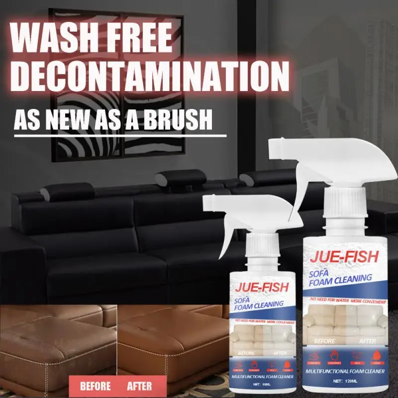 60 мл Многоцелевой пенный очиститель для салона автомобиля моющее средство