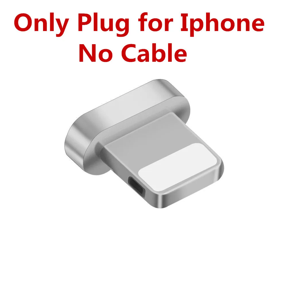 Only Plug No wire Магнитный кабель 3 А usb type-C для Xiaomi Redmi Note 7, кабель для быстрой зарядки и синхронизации данных для samsung Galaxy S9, S8, Note 9, кабели type-C - Тип штекера: Only Plug No wire