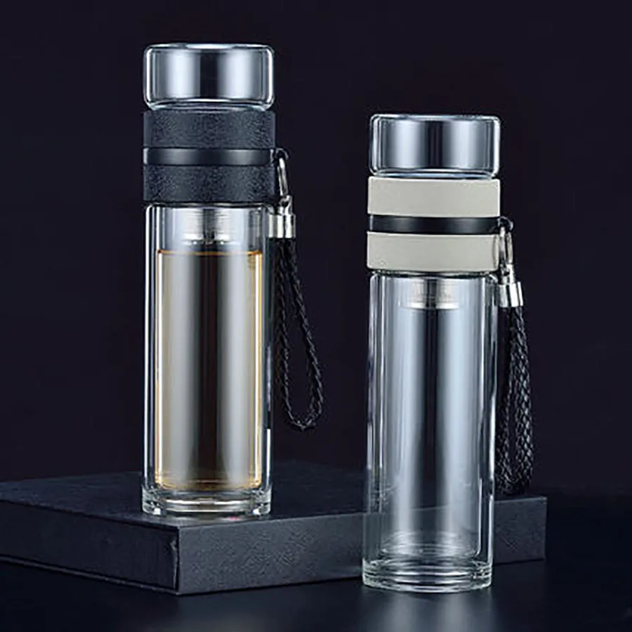 

Glass Water Bottle Gym Water Bottle Kids Waterbottle Sports Bottles For Drinking Sports Bidon home 50U010