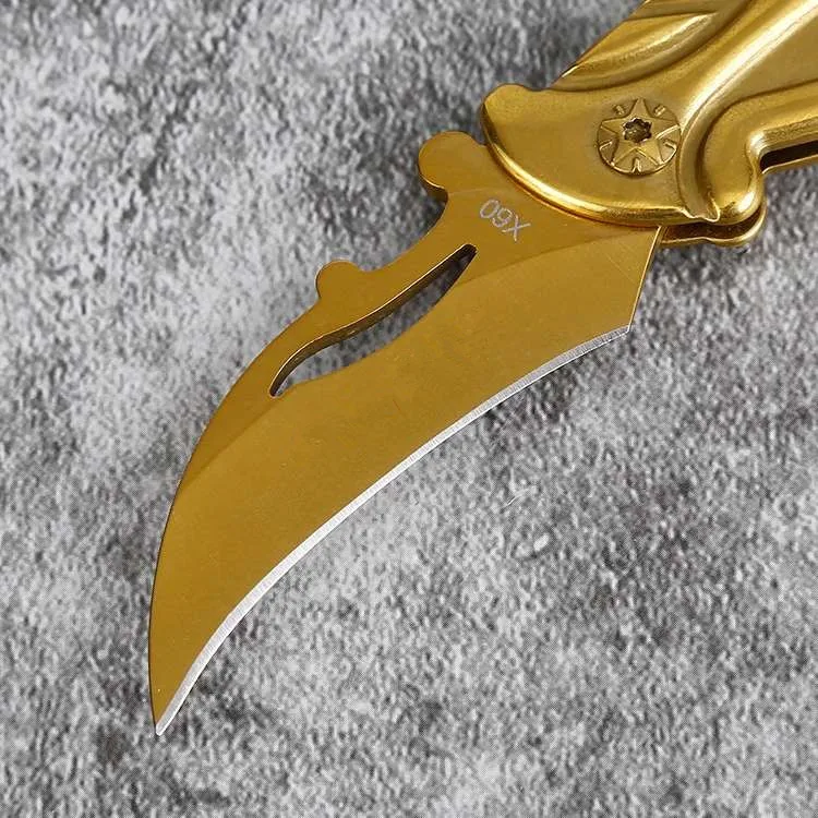 Карманный нож для самообороны многофункциональный складной из нержавеющей