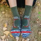 USHINE уличные походные носки спортивные носки для баскетбола анти-скольжения термо-велосипедные носки зимние комбинезоны для новорожденных, теплые носки