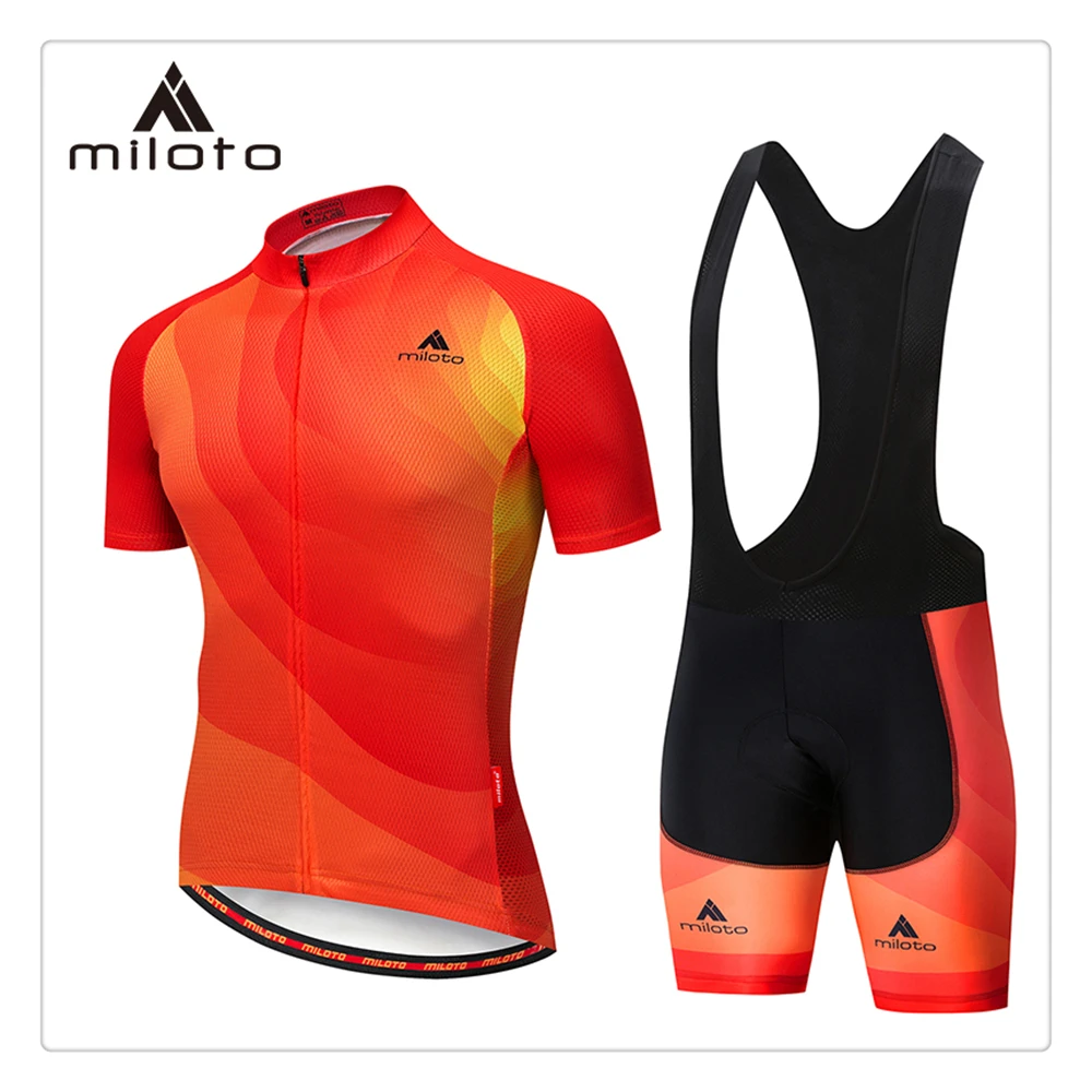 Велосипедные комплекты мужская летняя велосипедная Джерси из полиэстера