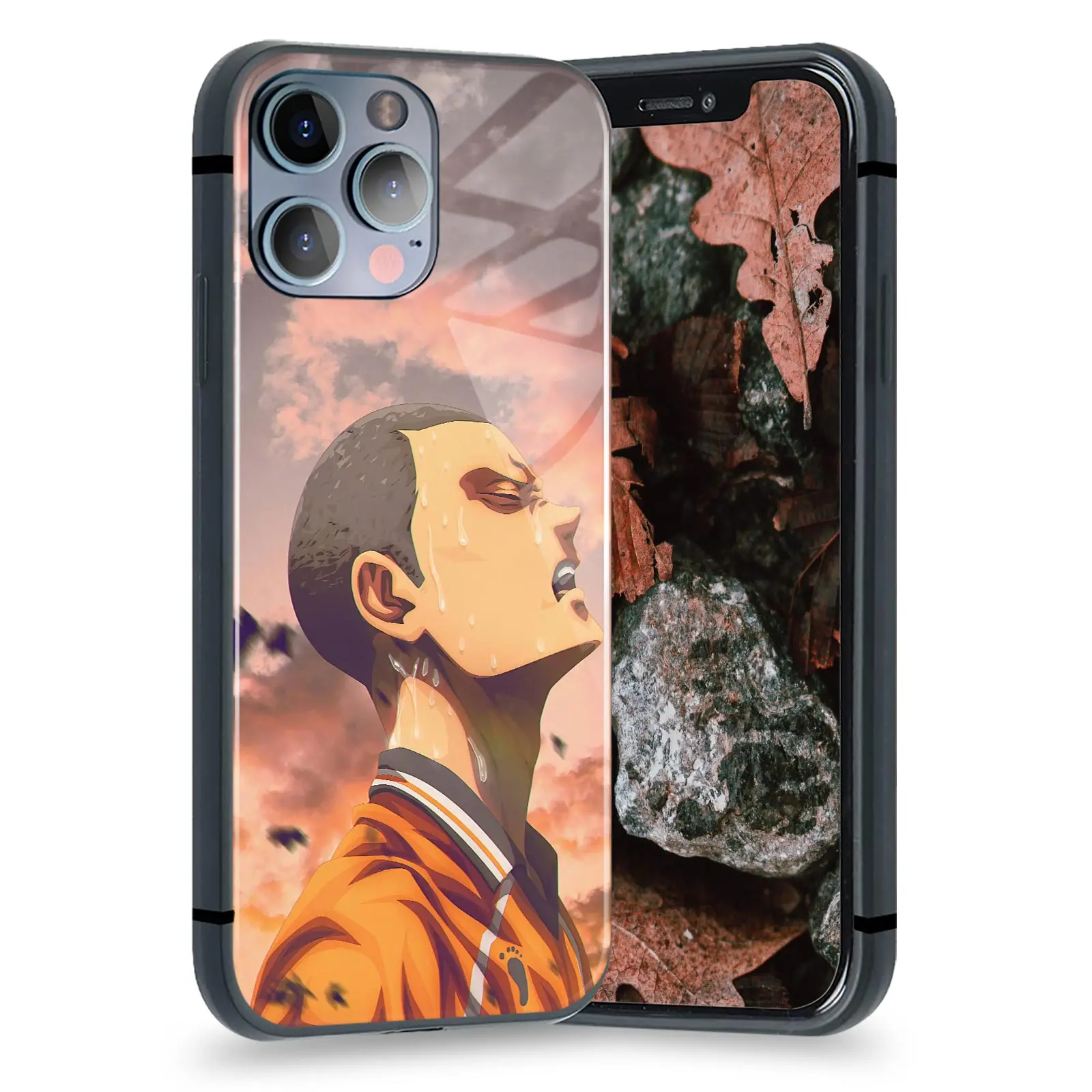 

Чехол для телефона Ryunosuke Tanaka Haikyuu с аниме для iPhone 13 12 11 Mini Pro XS Max 6s SE X XR 7 8 Plus, Мягкий стеклянный чехол