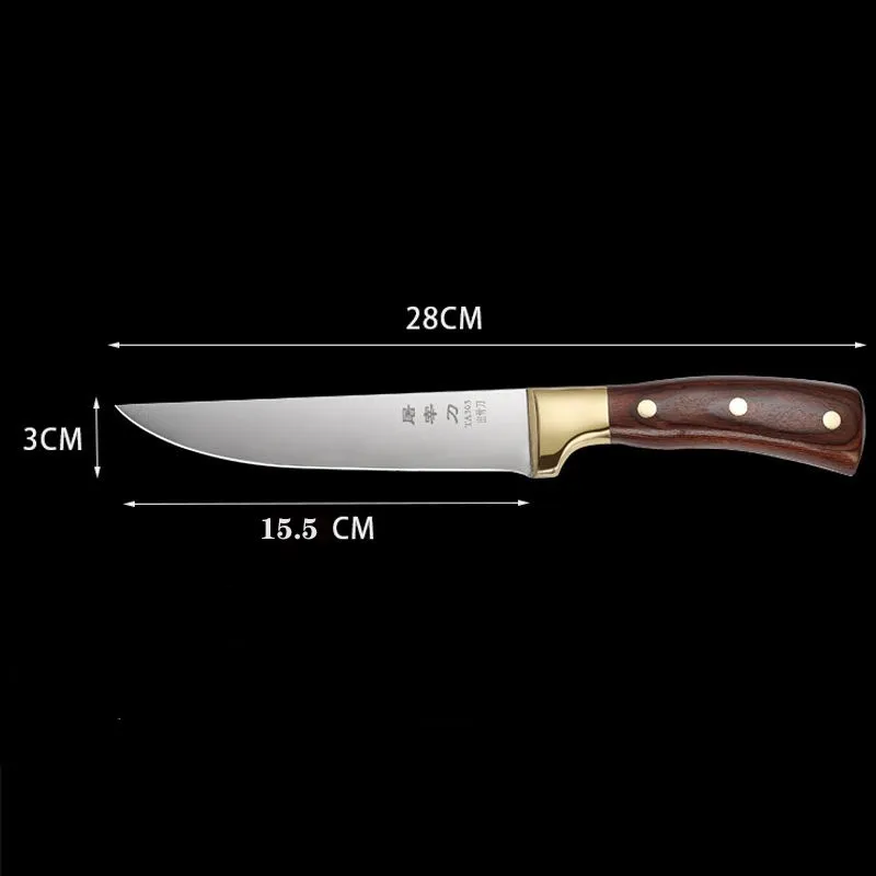 Профессиональный нож для мясника немецкая сталь 50cr15 ручная работа острый