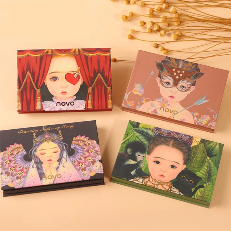 Палитра теней для век с бриллиантами матовые блестящие тени Женская век| |