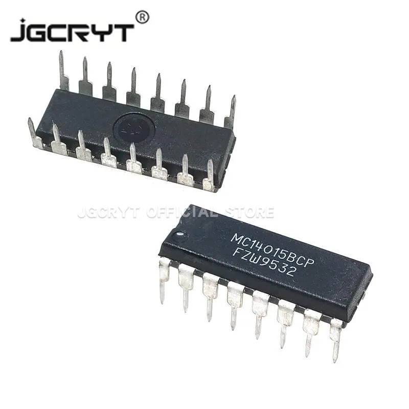 5Unids/lote New original MC14015BCP MC14015 package DIP-14 dual 4-bit static shift register | Integrated Circuits