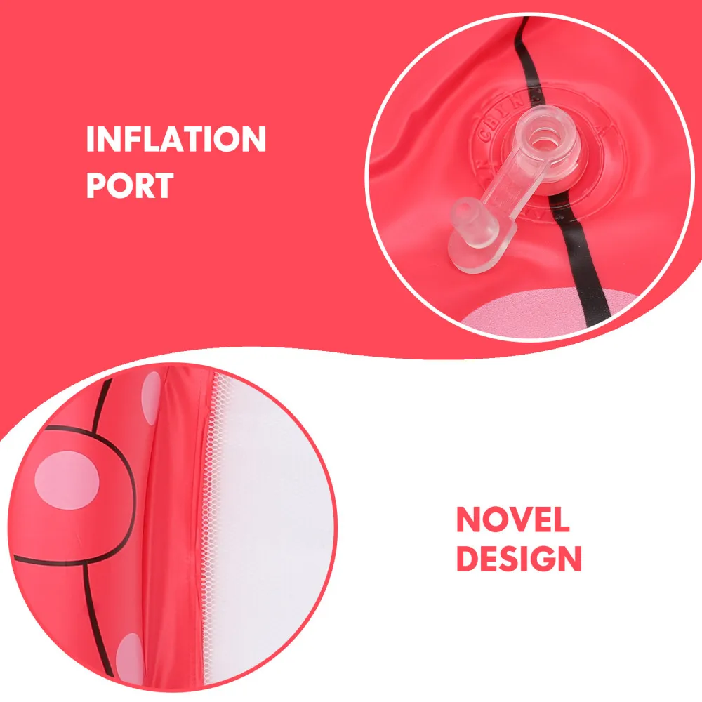 

1pc Lightweight Pool Float Mat Inflatable Floating Row with Net for Adults