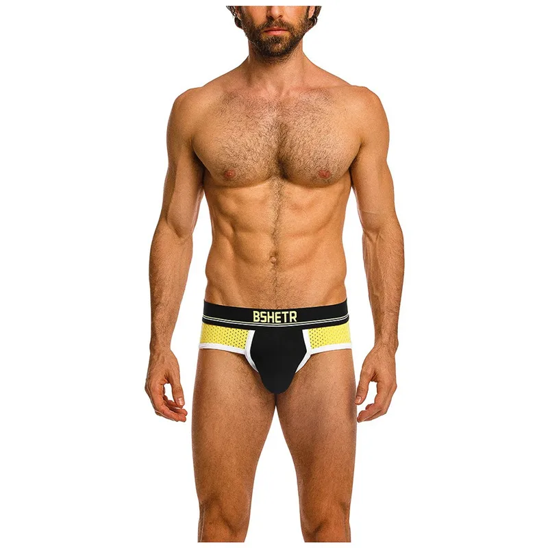 Мужское нижнее белье Новое высококачественное дышащее с низкой талией 5 цветов
