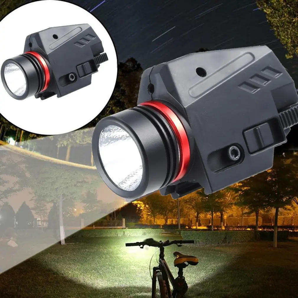 

Tactical LED Weapon Gun Light Flashlight Red Dot Laser Sight Military Airsoft Pistol Gun Light for 20mm Rail Mini Pistol Gun