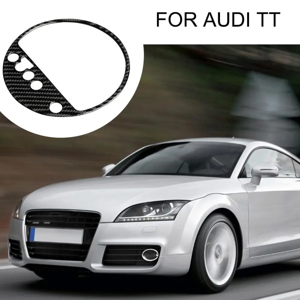 

80% HOT SALES！！！Decorative Self-adhesive Carbon Fiber Car Gear Shift Panel Sticker Auto Interior for Audi TT 8N 8J MK123 TTRS 20