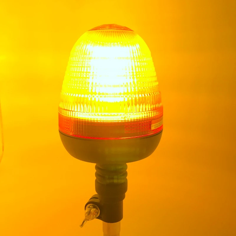 60LED автомобильный вращающийся мигающий Янтарный светильник Предупреждение ющий